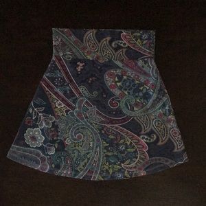 I am selling a mandala blue skirt
